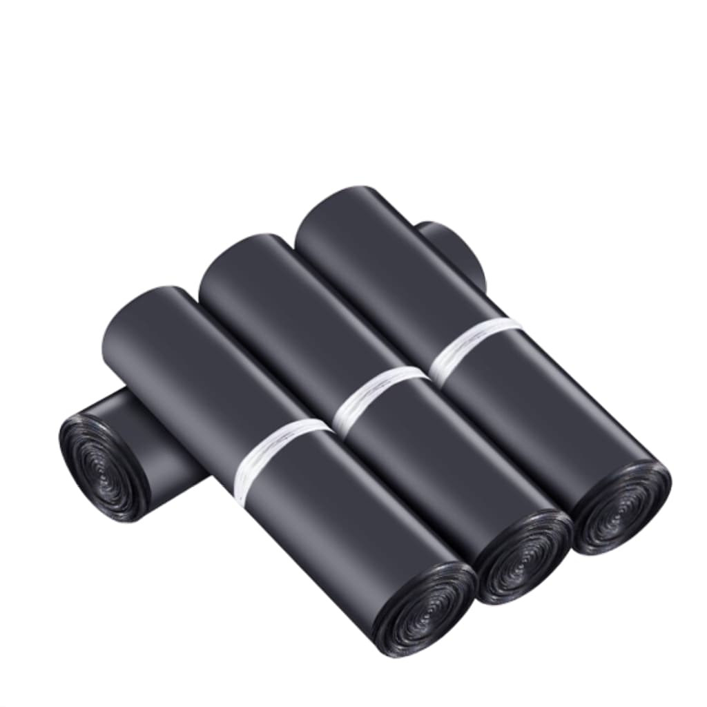 ซองไปรษณีย์ ถุงไปรษณีย์ กันน้ำ เหนียว เอกสาร 1มัด100 ใบ **สีดำ** รูปที่ 1