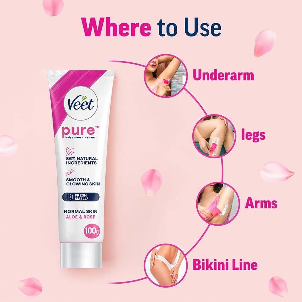 VEET วีทครีมกำจัดขน 30กรัม,50,กรัม100กรัม รูปที่ 4
