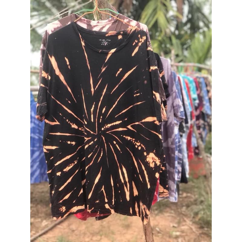 เสื้อกัดสี ไซส์ ฝรั่ง เสื้อมัดย้อม ราคาส่ง29บาท เสื้อคนอ้วน มือสองเกรดA รูปที่ 2