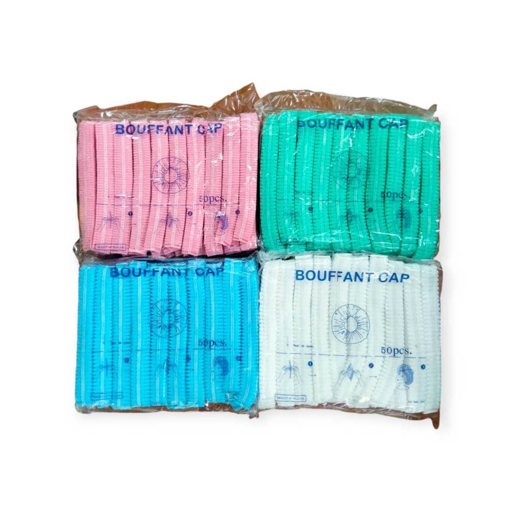 Welcare,Dura,Medi,Biosafe,LHD หมวกคลุมผมอนามัย50ชิ้น Bouffant Caps รูปที่ 9