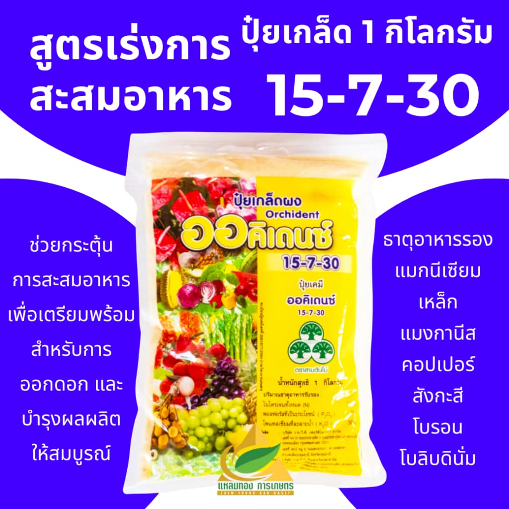 ปุ๋ยเกล็ด สำหรับพ่นทางใบ คุณภาพสูง YVP ครบทุกสูตร ใช้ได้กับพืชทุกชนิด มีบริการเก็บปลายทาง รูปที่ 8