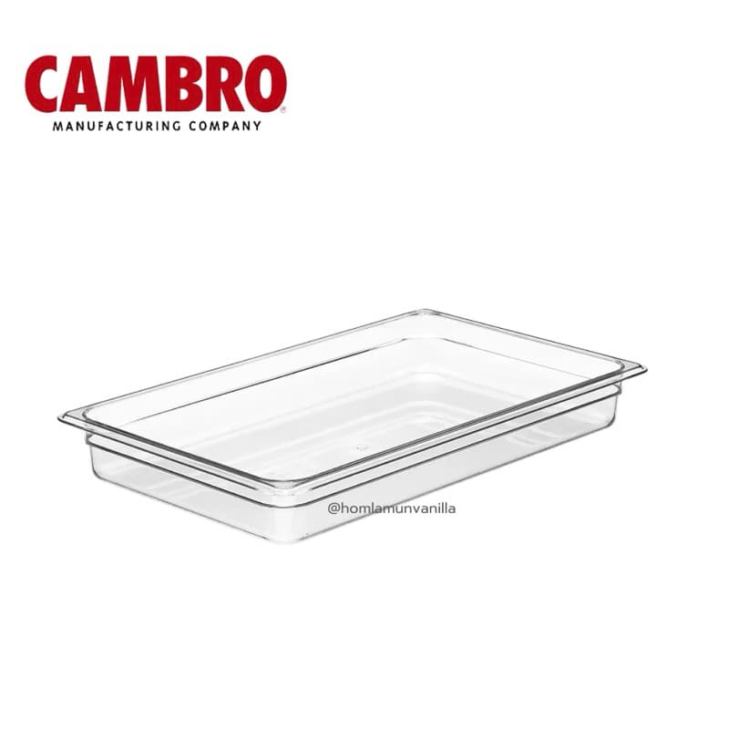 Cambro Food Pan and Lid กล่องบรรจุอาหาร โพลีคาร์บอนเนต ทรงสีเหลี่ยมพร้อมฝาปิด รุ่น Camware Food Pan Seal Cover รูปที่ 3