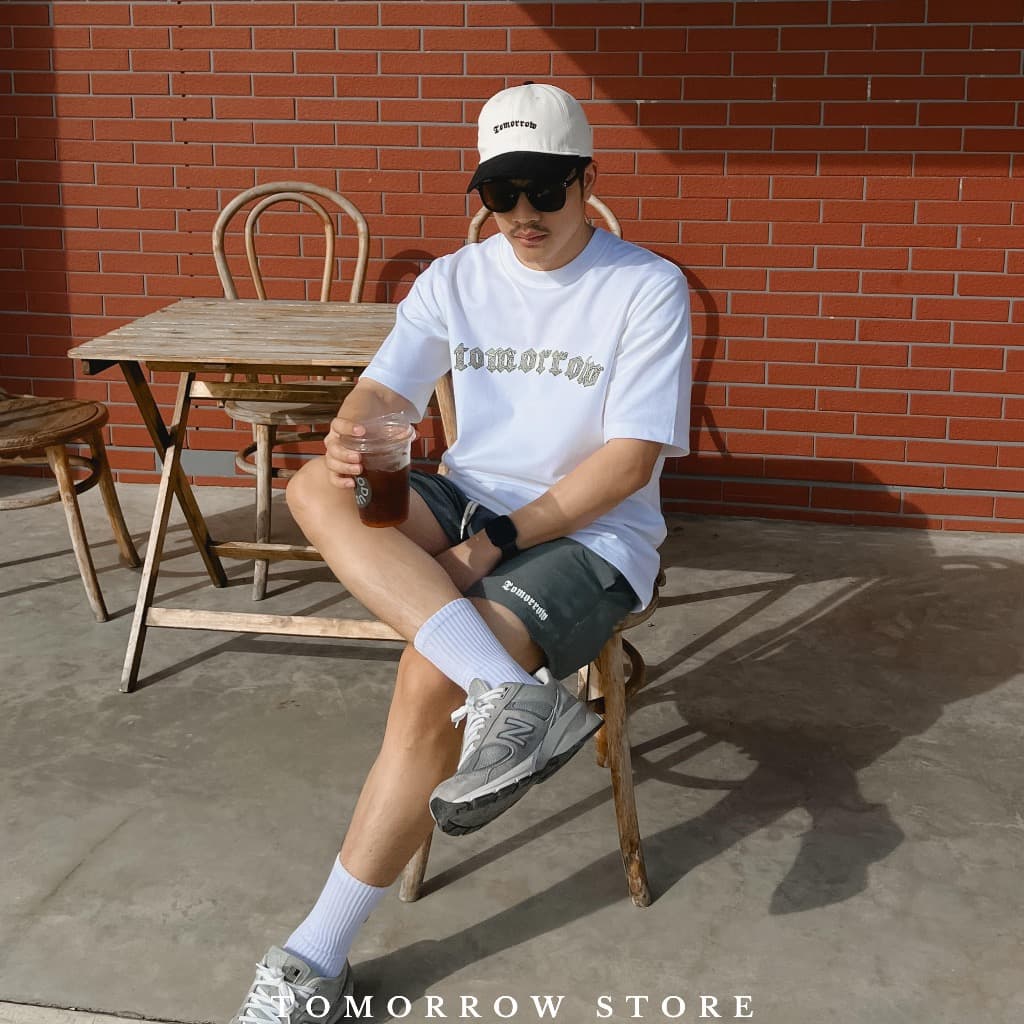 TOMORROW- เสื้อOVERSIZE/Premium รุ่น T-2008 Vintange รูปที่ 4