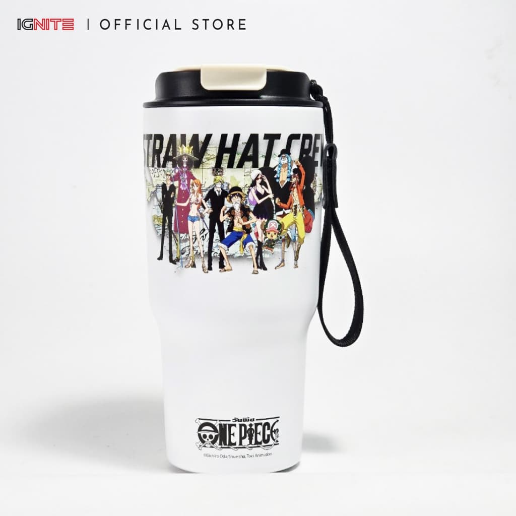 ONE PIECE : Tumbler แก้วน้ำสแตนเลสวันพีซ Stainless steel วันพีซ ลูฟี่ Size 20 oz. ลิขสิทธิ์แท้ 100% รูปที่ 5