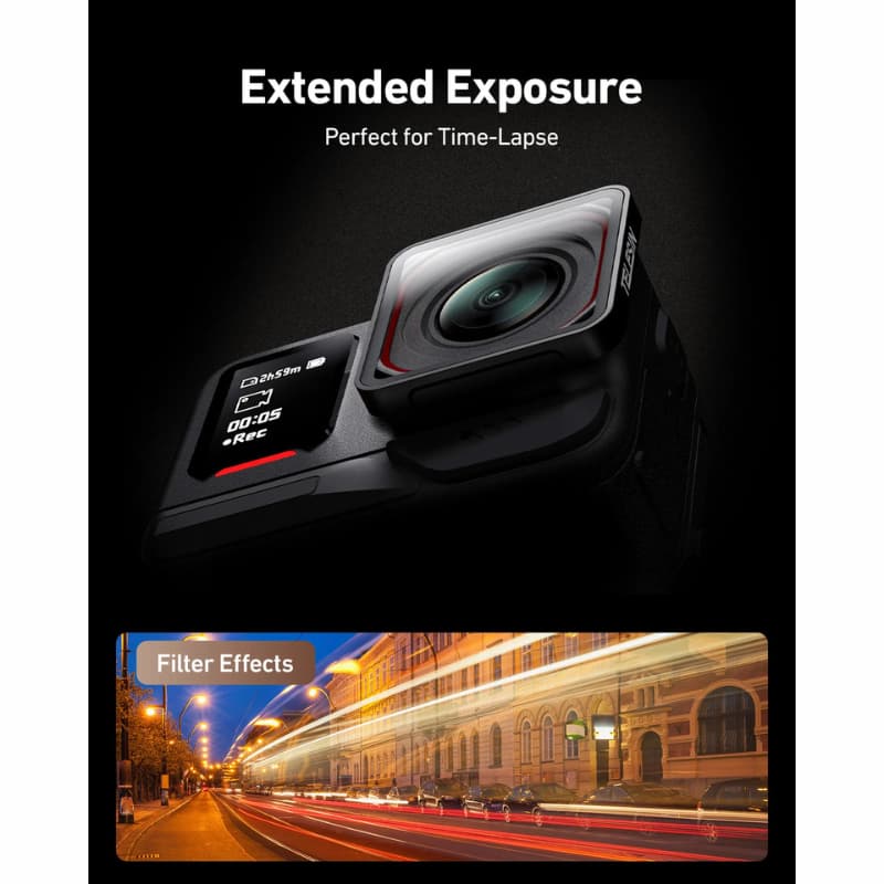 Telesin Insta360 Ace Pro / Ace Pro 2 ฟิลเตอร์ CPL+ND8/16/32 lens filter kit รูปที่ 4