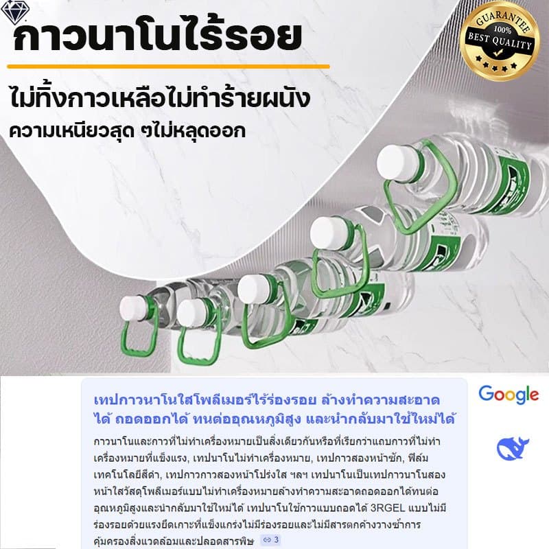 TownDEC สติกเกอร์ ลายหินอ่อน สติ๊กเกอร์วอลเปเปอร์ 60cm*300cm ติดแน่น หนา 3.0มม กันน้ำ กาวในตัวสําหรับติดตกแต่งผนัง รูปที่ 3