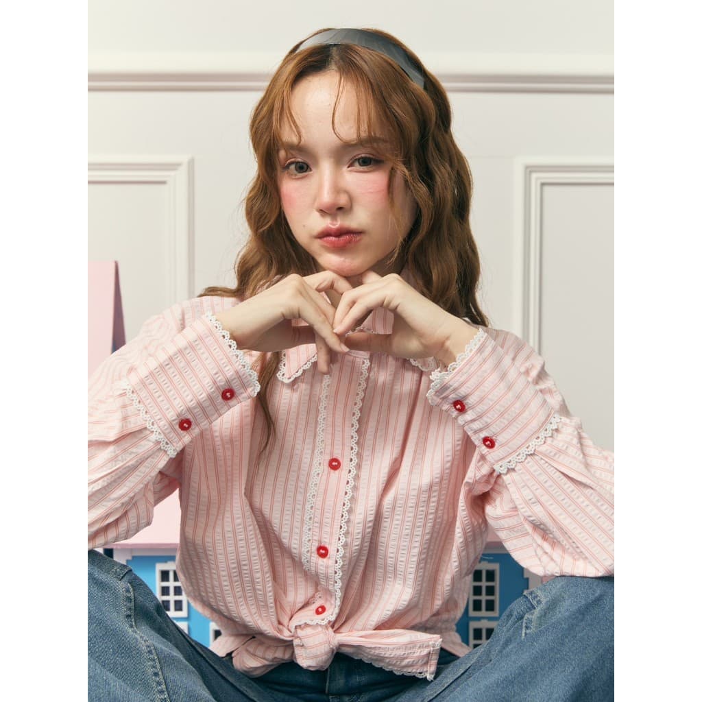 / ส่งด่วน [เหลือ 6xx.- ลด 20% เก็บโค้ด"ร้านโค้ดคุ้ม"] Basicnotbasics - Crumble shirt เสื้อเชิ้ตผ้าไม่ต้องรีด รูปที่ 3