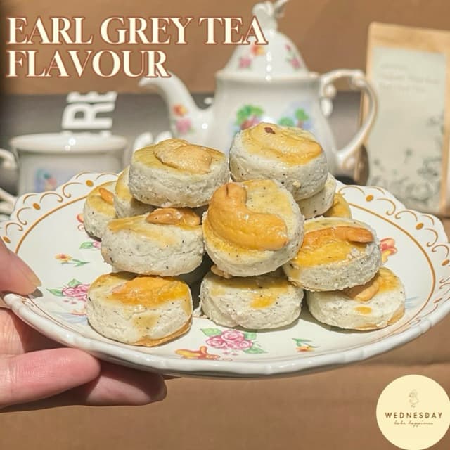 Earl Grey- Pink Salt Cashew Nut Cookies รูปที่ 2
