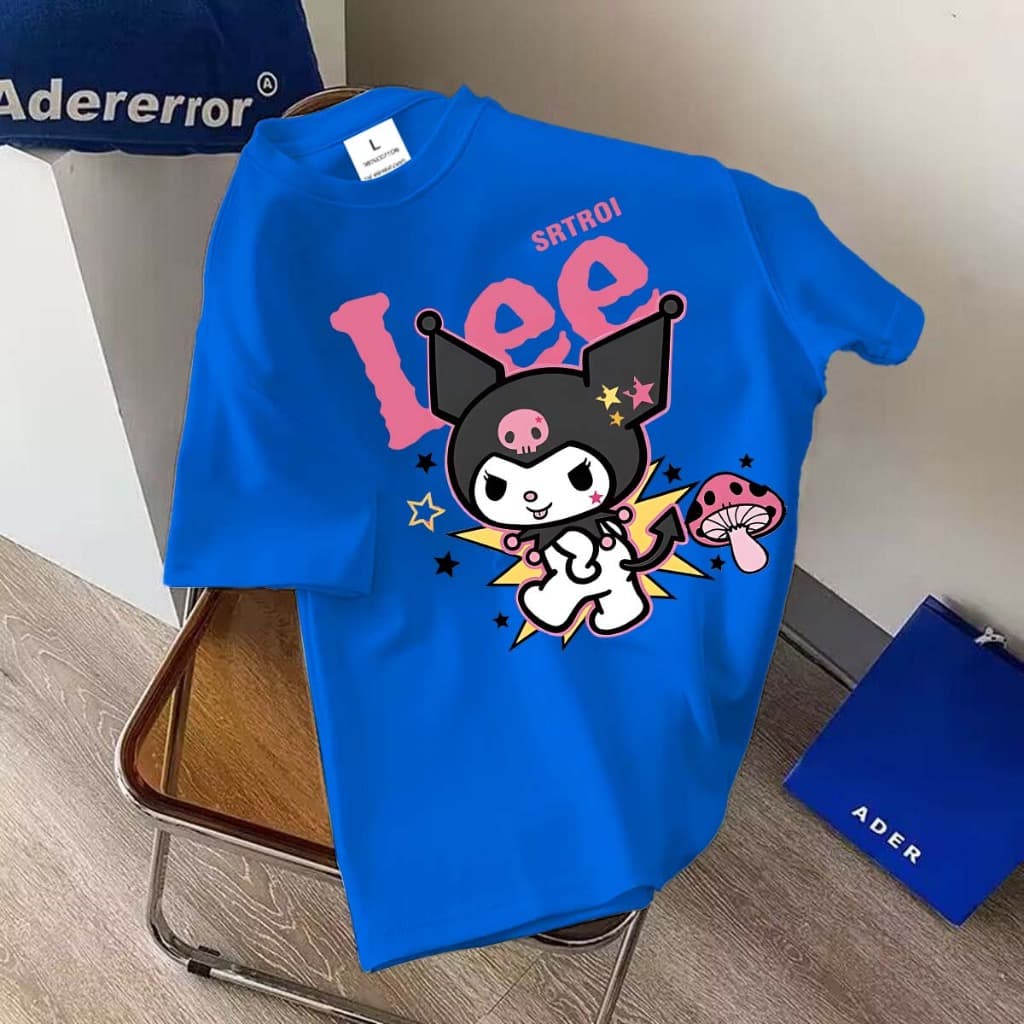.BK-1346-SHORT เสื้อยืดแขนสั้น ผ้านิ่มๆนุ่มใส่สบาย ใส่ได้ทั้ง ญ/ช ลายมาใหม่เยอะมาก รูปที่ 3