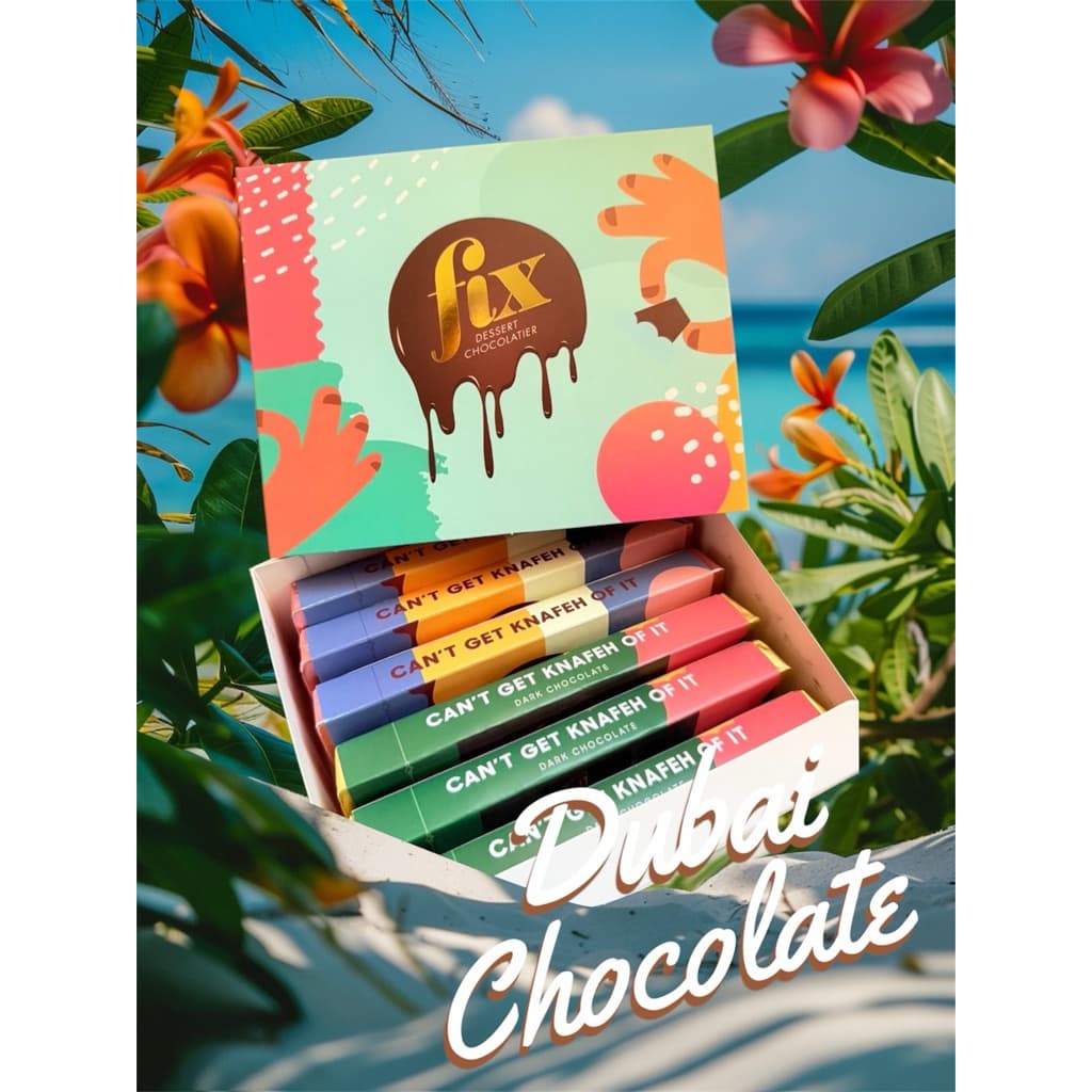 Chocolate Dubai FIX! ของแท้ถูกที่สุดใน Shopee! ใหม่ทุกชิ้น ส่งทุกจังหวัด รูปที่ 1