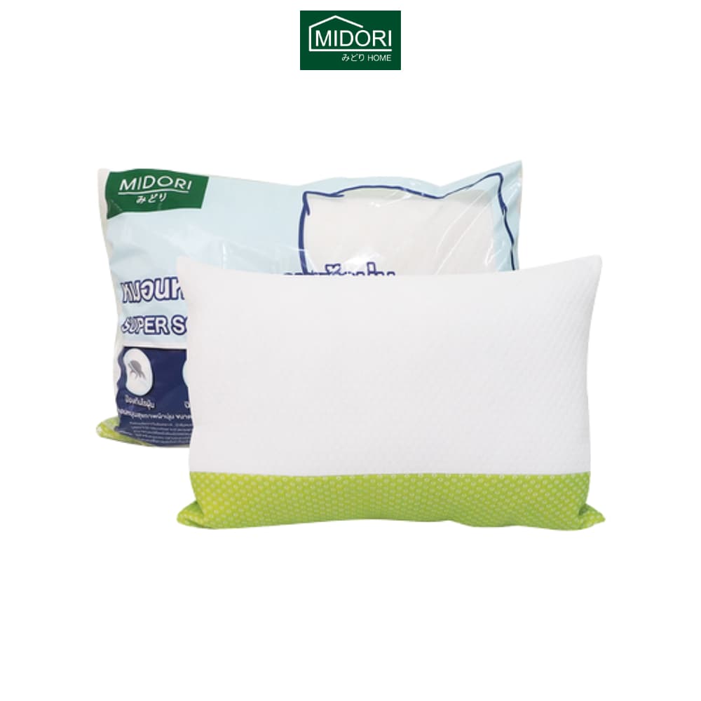 MIDORI Home หมอนสุขภาพผ้านุ่ม 19x29 นิ้ว รูปที่ 7