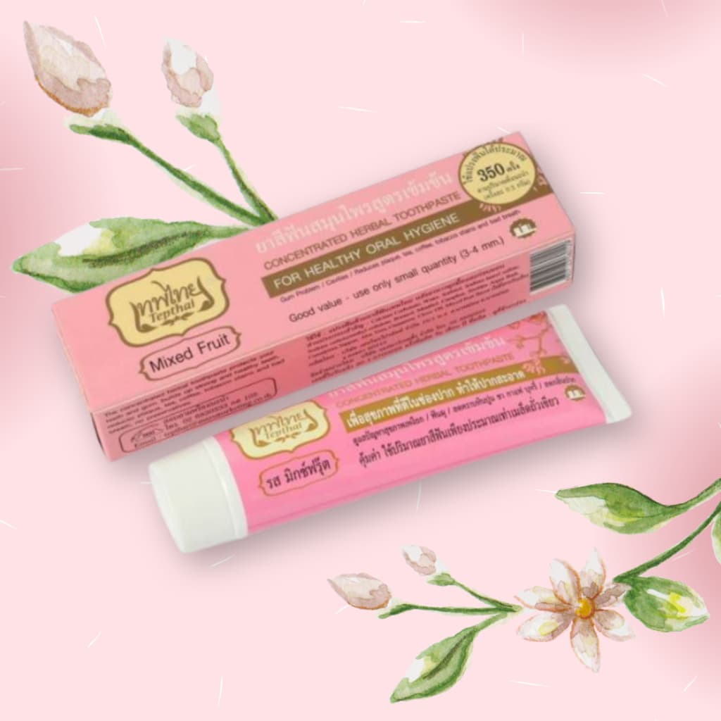 ยาสีฟัน เทพไทย Tepthai Toothpaste ปริมาณ 30g / 70g รูปที่ 3
