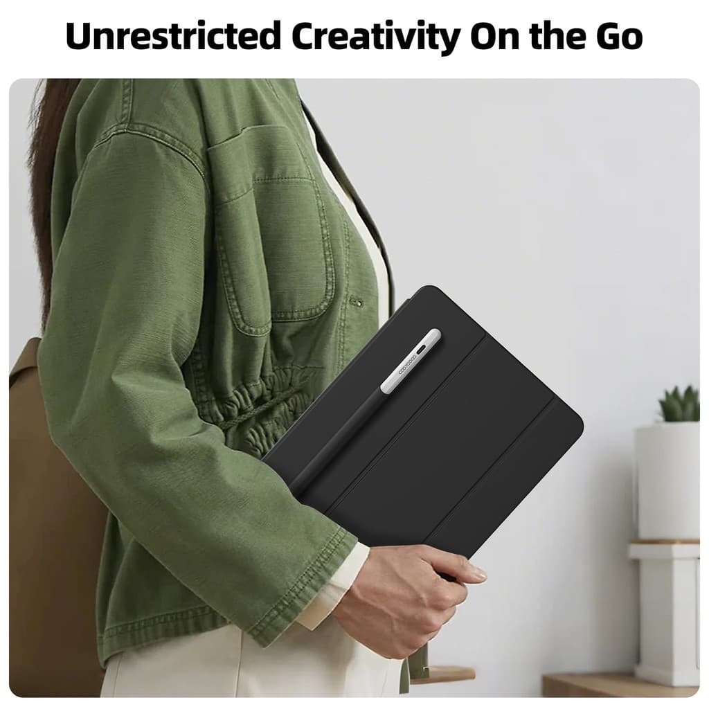 GOOJODOQ เคสปากกา Gluetouch ติดตั้งง่ายและแข็งแรง เหมาะสําหรับปากกาสัมผัสส่วนใหญ่ รูปที่ 7
