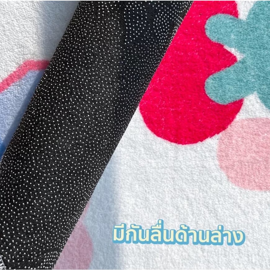 พรมเช็ดเท้า ขนขุ่ม พรมปูพื้น ดูดซับน้ำ สำหรับห้องน้ำ ห้องครัว ลายน่ารัก นุ่มสบาย ซึงซับอย่างดร พรมห้องน้ํา 40*60 ซม รูปที่ 5
