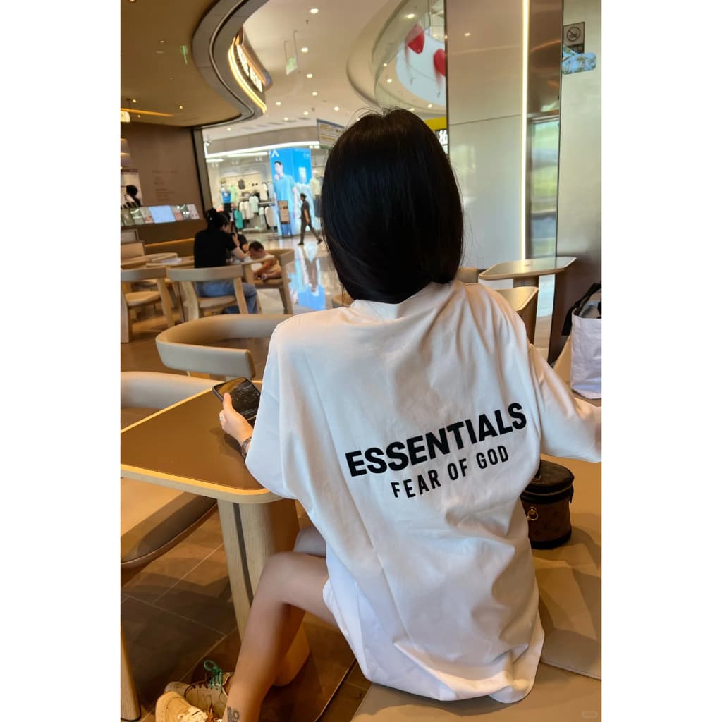 เสื้อยืด Essentials Fear Of God Classic Short Sleeve Tee T-Shirt รูปที่ 9