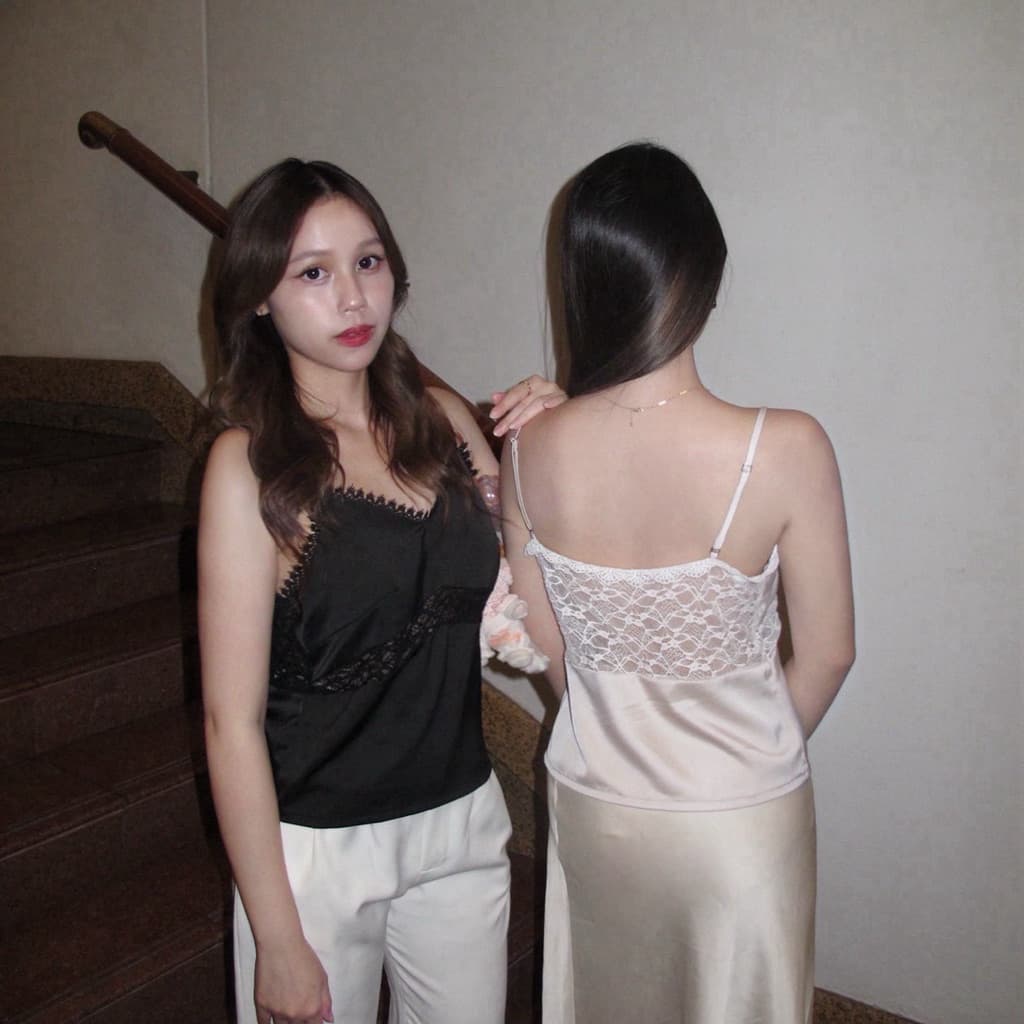 ส่งด่วน Serlyn | SELENA Lace SATIN ซาตินลูกไม้ รูปที่ 5