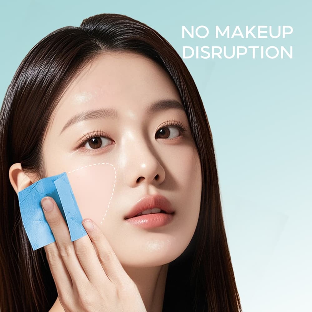 Oni Strong Oil Control Blotting Paper, Ultra-Absorbent Face for Shine-Free Skin, กระดาษซับมันแบบพกพา กระดาษซับมันไม่มีน้ รูปที่ 5