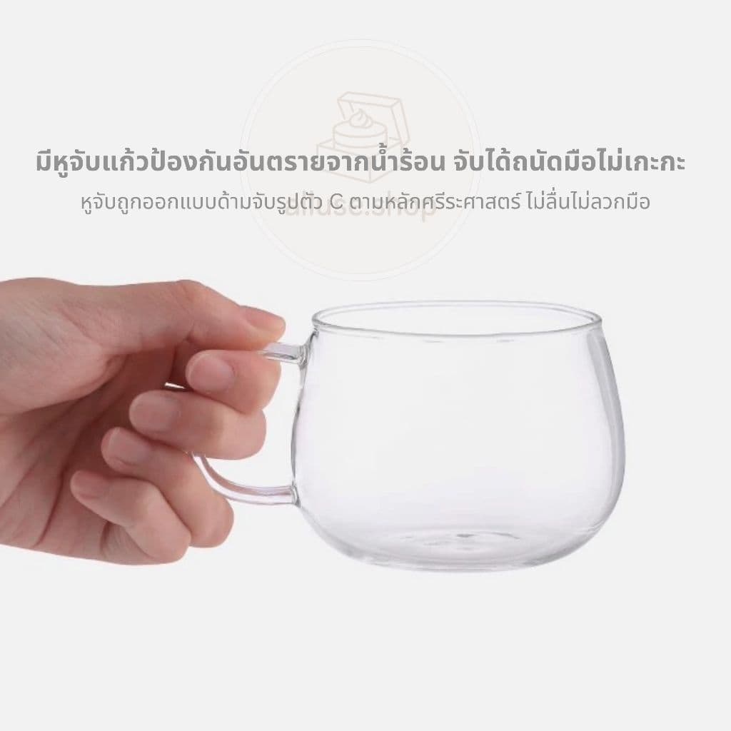 รวมแก้วชาน่ารัก *รวม ตตัวเลือกแก้วชงชา Glass teapot 350ml. อุปกรณ์ชงชา แก้วชามีที่กรองชาในตัว ลายการ์ตูน น่ารัก ถ้วยชา รูปที่ 4