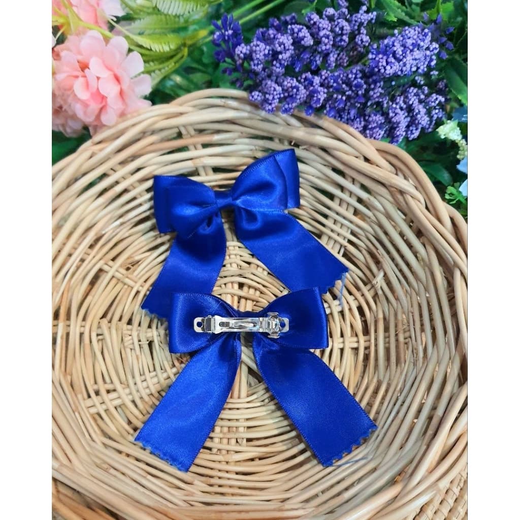 โบว์นักเรียน โบว์กิฟติดผม 《รุ่น-แบบB》ขายเป็นคู่ ราคาคู่ละ25บาท.. รูปที่ 5