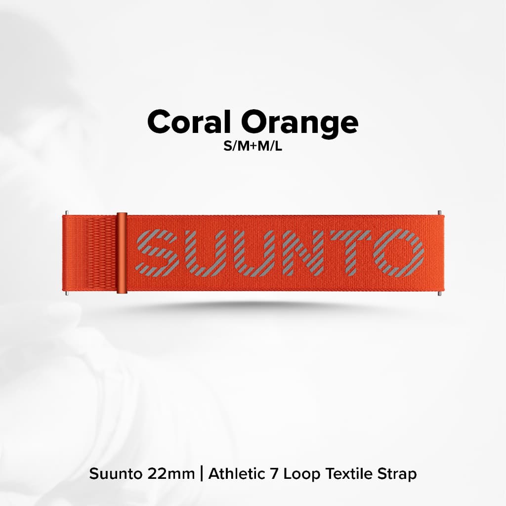 Suunto สายนาฬิกา 22MM ATH7 LOOP TEXTILE STRAP S+M สายผ้า ใช้ร่วมกับ Suunto Run,Race,Race S,9 Peak Pro, and Vertical รูปที่ 7