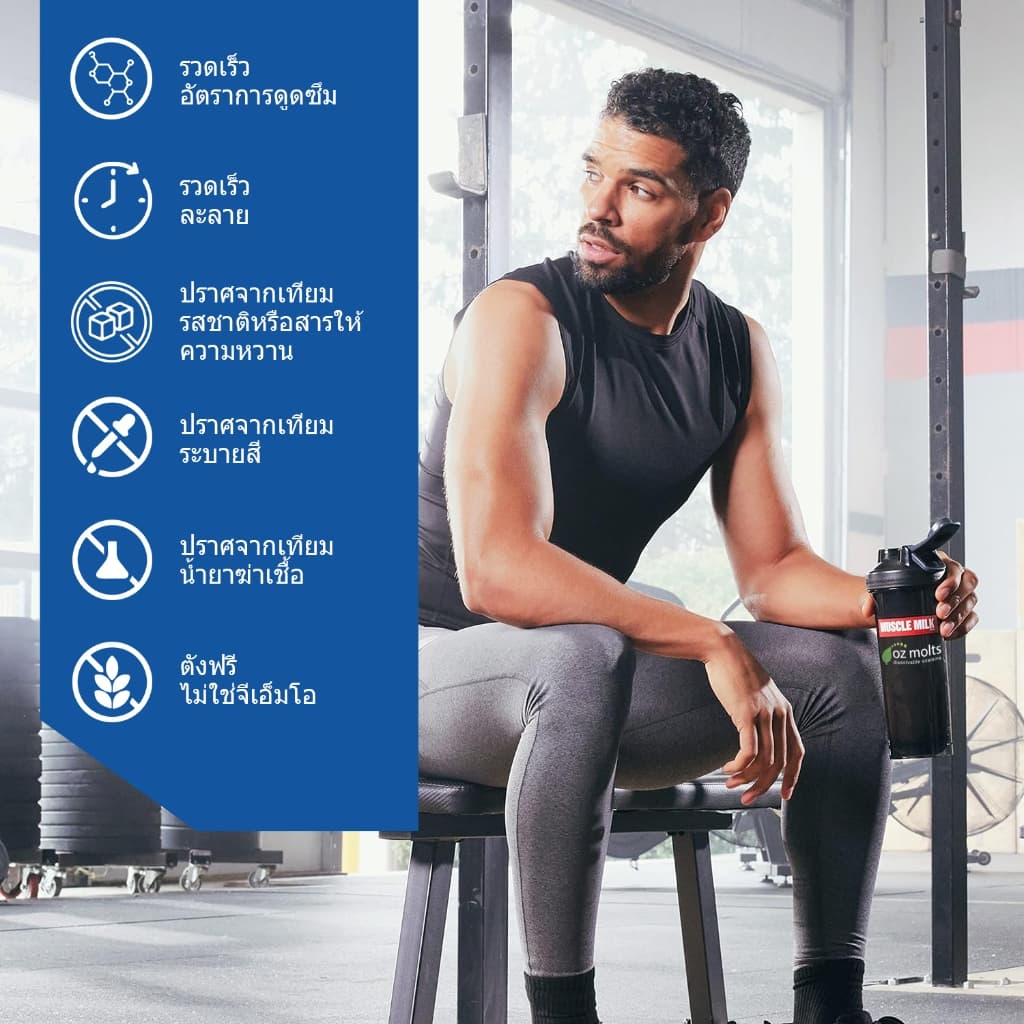 Ozmolts Pre Workout Powder ให้พลังงาน ช่วยเพิ่มประสิทธิภาพการกีฬา อาหารเสริมก่อนออกกำลังกาย Raspberry 300g รูปที่ 7