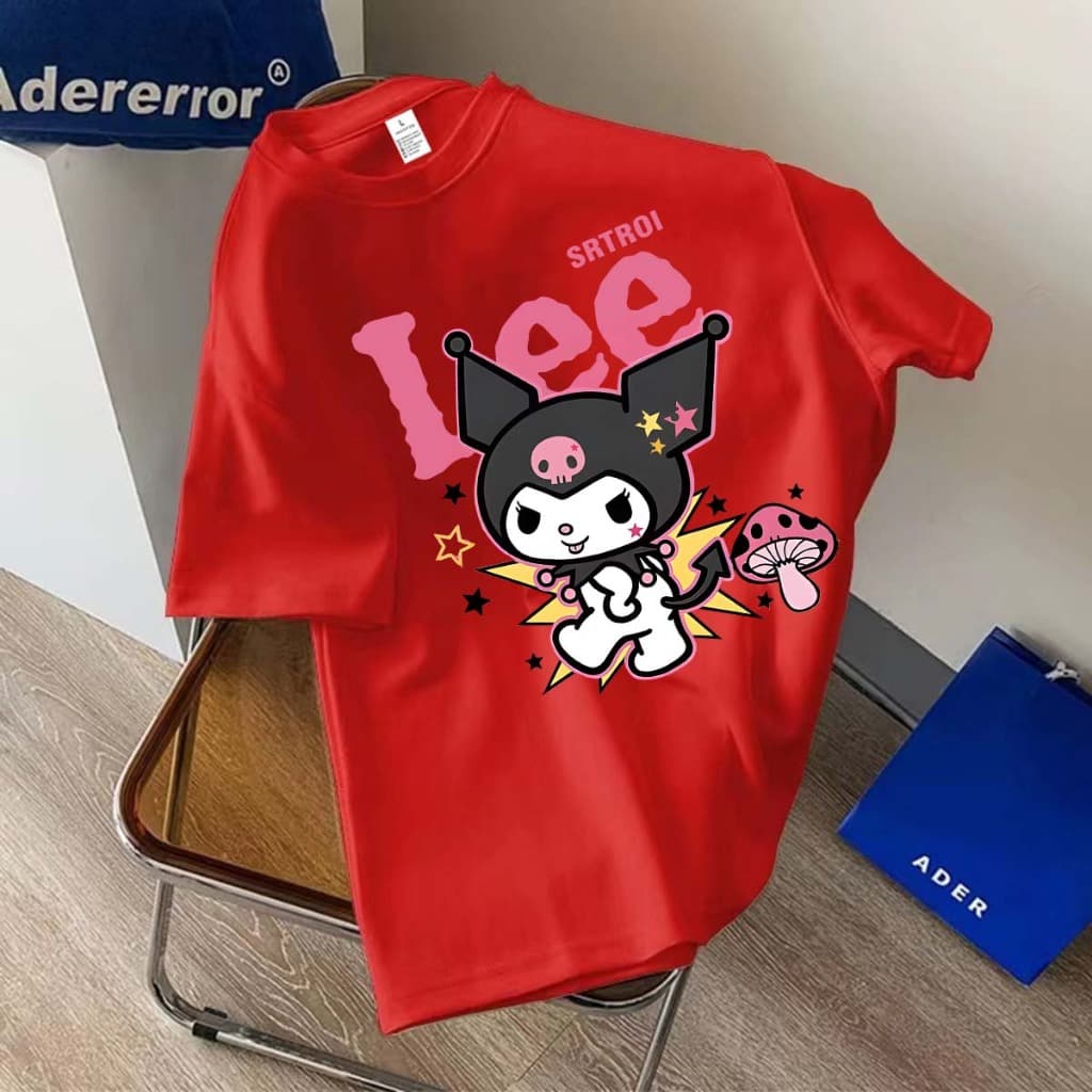.BK-1346-SHORT เสื้อยืดแขนสั้น ผ้านิ่มๆนุ่มใส่สบาย ใส่ได้ทั้ง ญ/ช ลายมาใหม่เยอะมาก รูปที่ 6