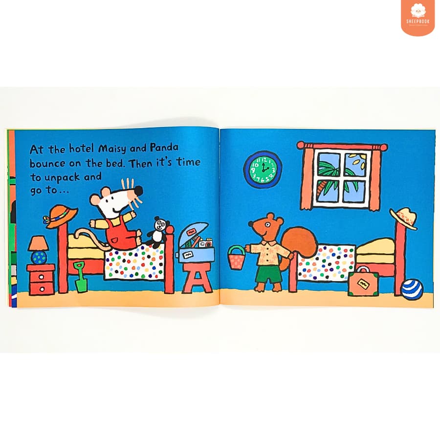 นิทานภาพปกอ่อน Maisy goes on holiday J3F5 รูปที่ 6