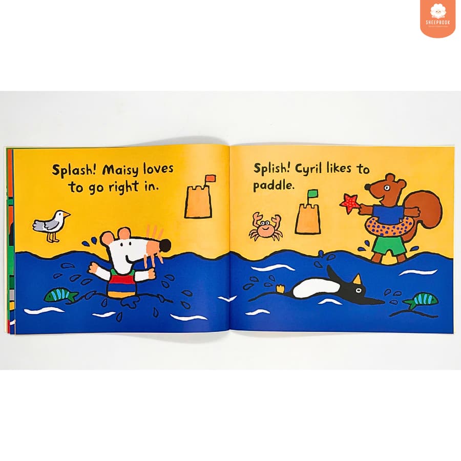 นิทานภาพปกอ่อน Maisy goes on holiday J3F5 รูปที่ 8