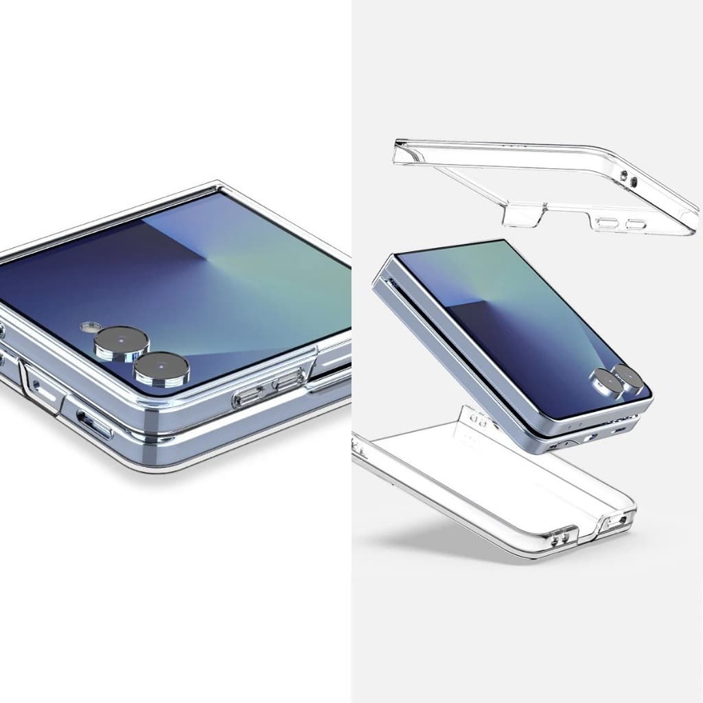 เคสใส เคสแม่เหล็ก Samsung Z Flip 5, 6, 7 Transparent Case รูปที่ 2