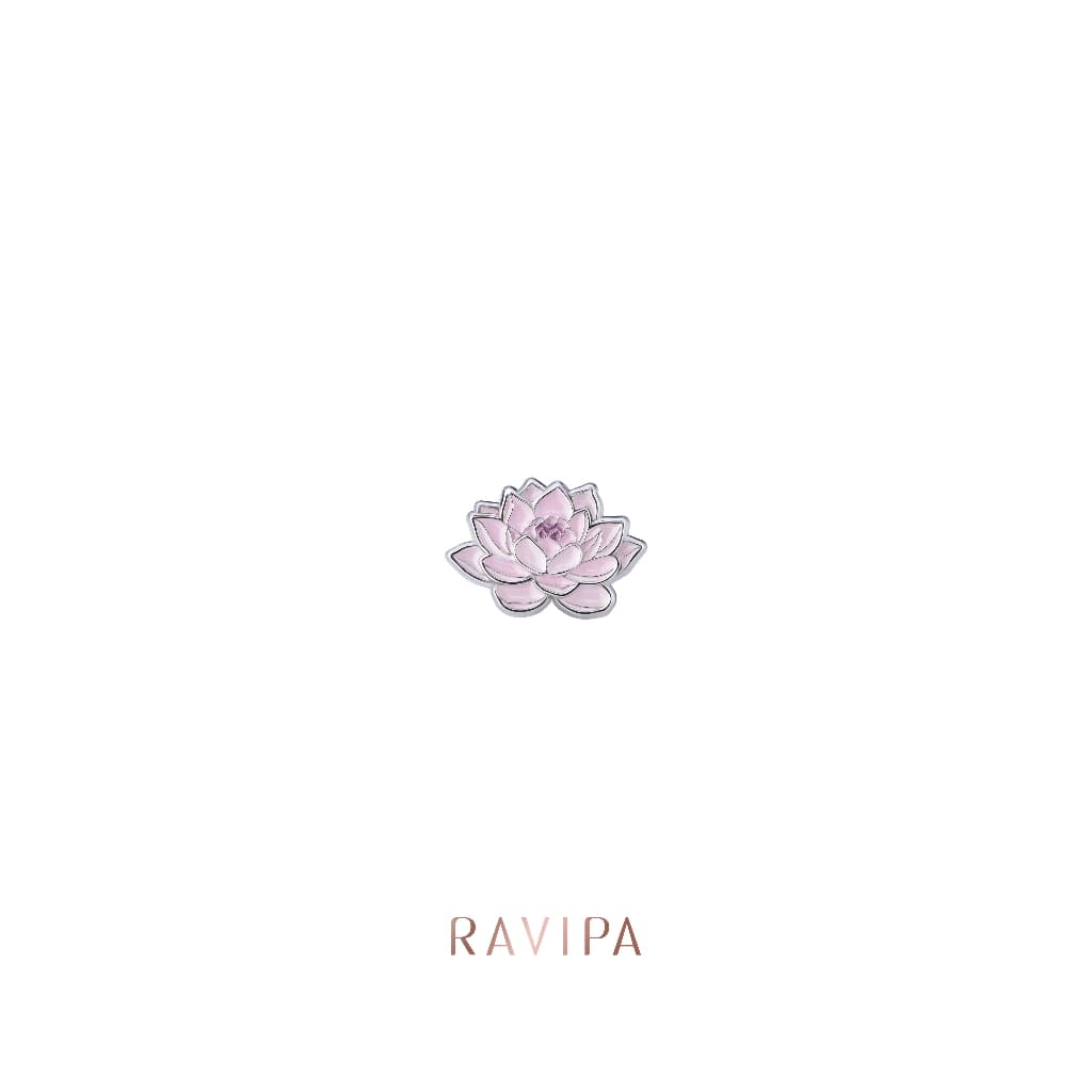 Ravipa | Lakshmi Lotus Pin พระแม่ลักษมี - เข็มหมุด รูปที่ 1