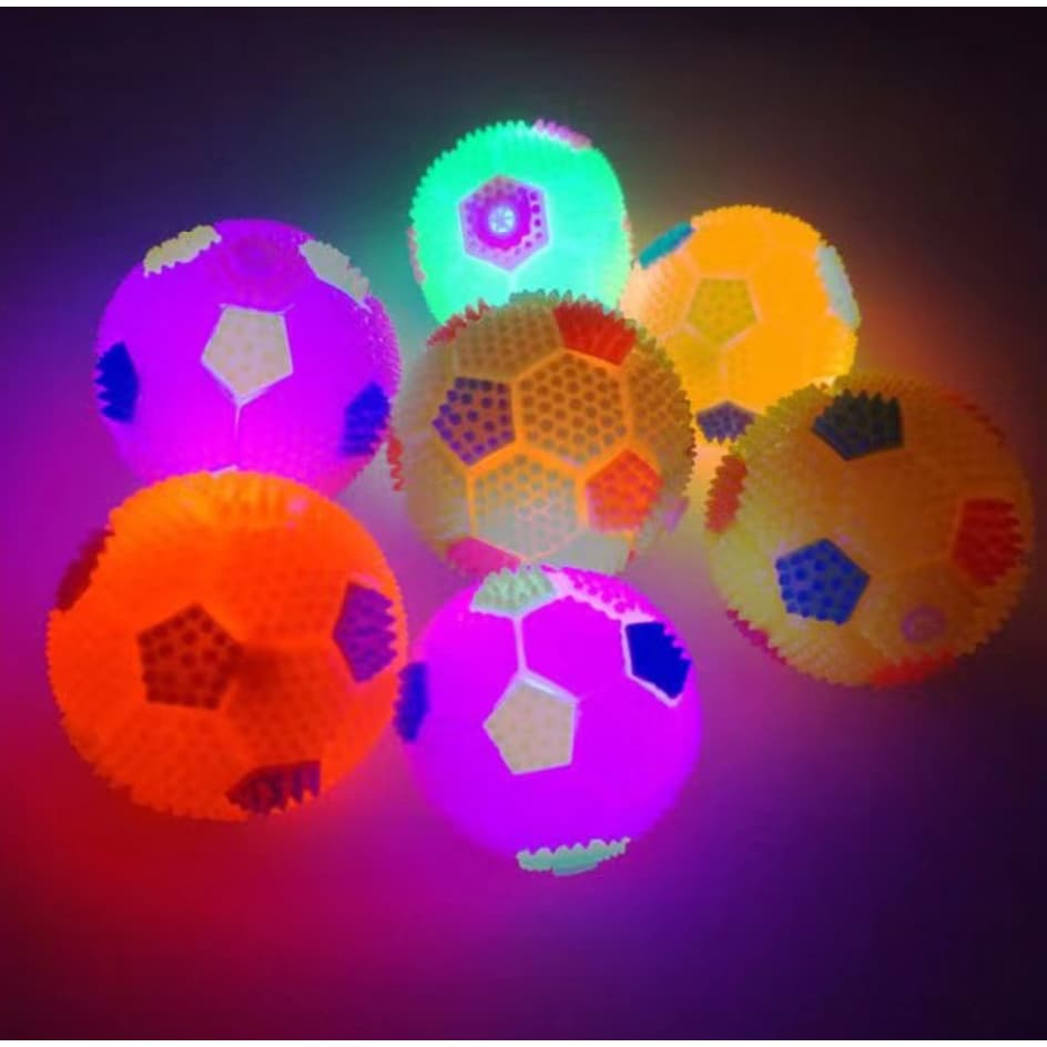 PP-318 ลูกบอลของเล่นสัตว์เลี้ยง มีไฟ LED และเสียงปี๊บเมื่อบีบ เหมาะสำหรับสุนัขและแมว ของเล่นช่วยดึงดูดความสนใจ รูปที่ 5