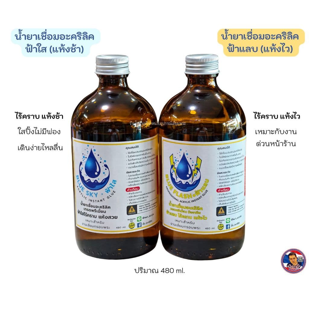 น้ำยาเชื่อมอะคริลิค เกรดพรีเมียร์ รูปที่ 1