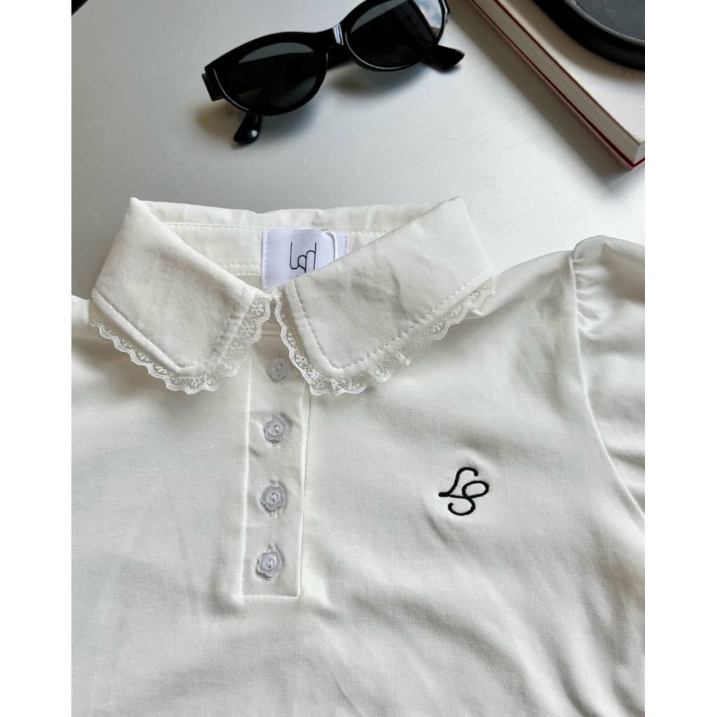 Delyn Polo Crop : เสื้อโปโลครอป longsaidoo_ รูปที่ 9