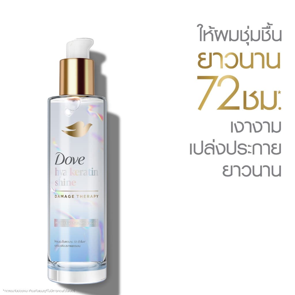 ใหม่! โดฟ นอริชชิ่ง ออยล์ 77-95 มล.x1-x2 Dove Nourishing Oil 77-95 ml.x1-x2 รูปที่ 5