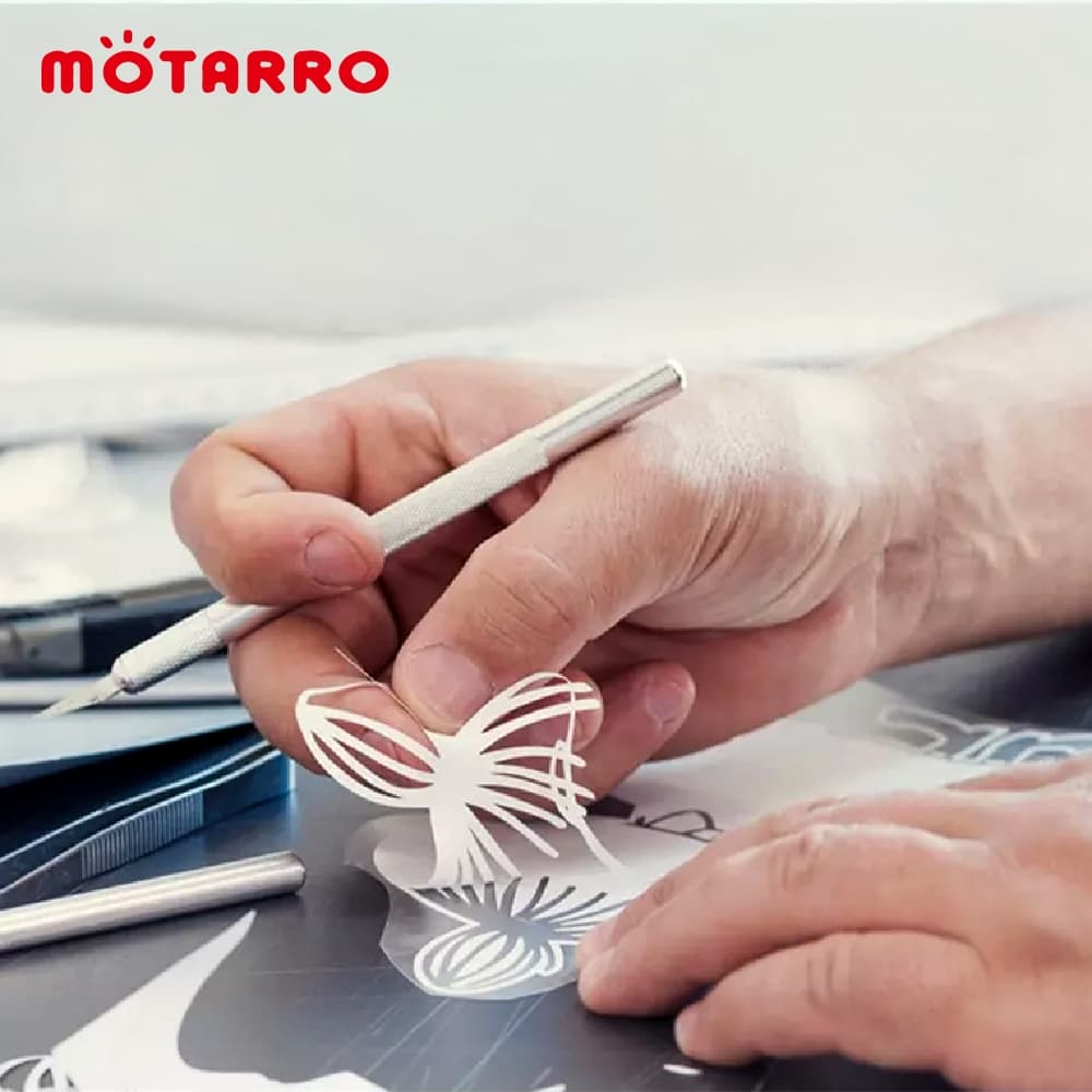 มีดตัดสติกเกอร์ คัตเตอร์ปากกา คัตเตอร์ตัดสติกเกอร์ มีดแกะสลัก MOTARRO รุ่น MI017 แถมใบมีด รูปที่ 6