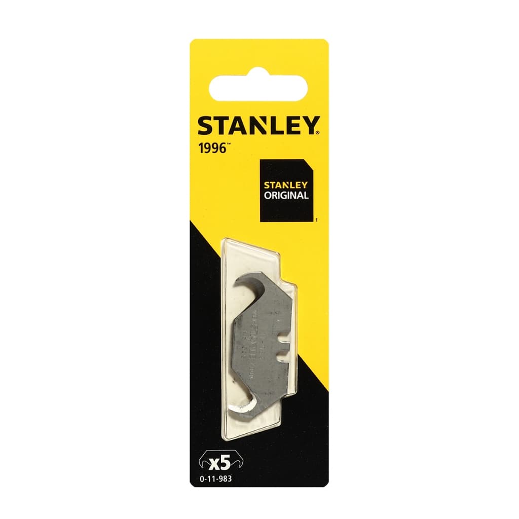 ใบมีดคัตเตอร์รุ่นหนัก #11-921T STANLEY / 11-983 ใบมีดขอเกี่ยวขนาดใหญ่5ชิ้น/แพ็ค รูปที่ 5