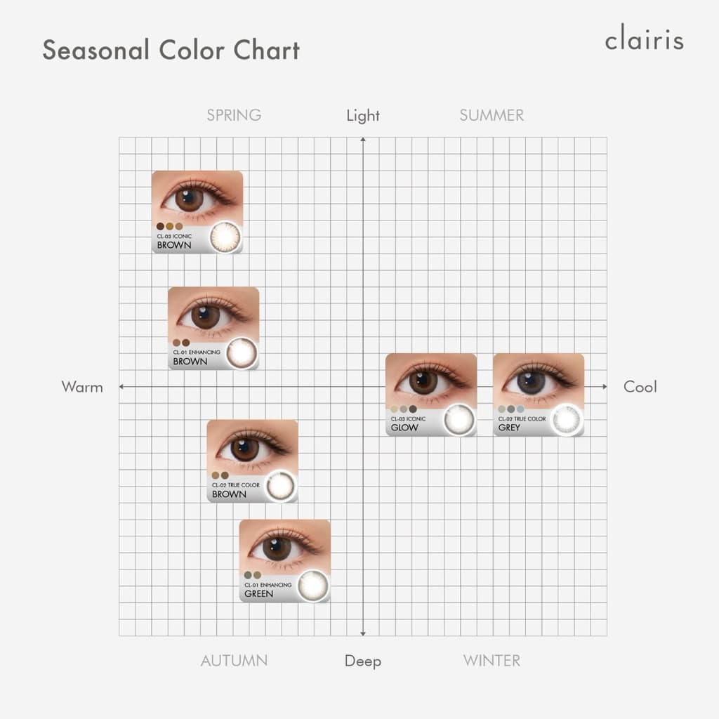 Clairis 1Day: สี True Brown รุ่น CL-02 TRUE COLOR คอนแทคเลนส์รายวัน คลาร์ไอริส รูปที่ 6