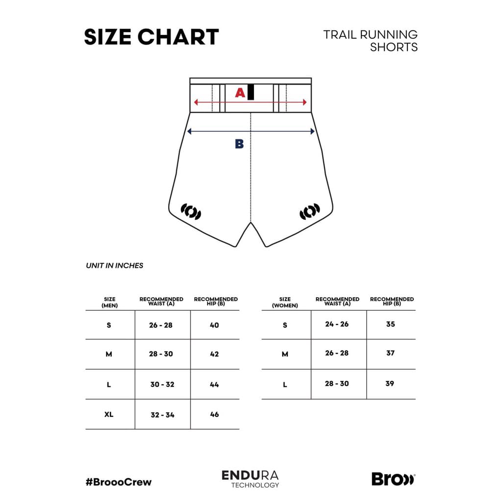 BROOO TRAIL RUNNING SHORT WOMEN รูปที่ 9