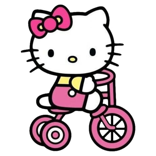 ตัวรีดติดเสื้อ Hello kitty set.2 ขนาด 10 CM แผ่นฟิมล์รีดร้อน อาร์มติดเสื้อ DIY คิตตี้ รูปที่ 8