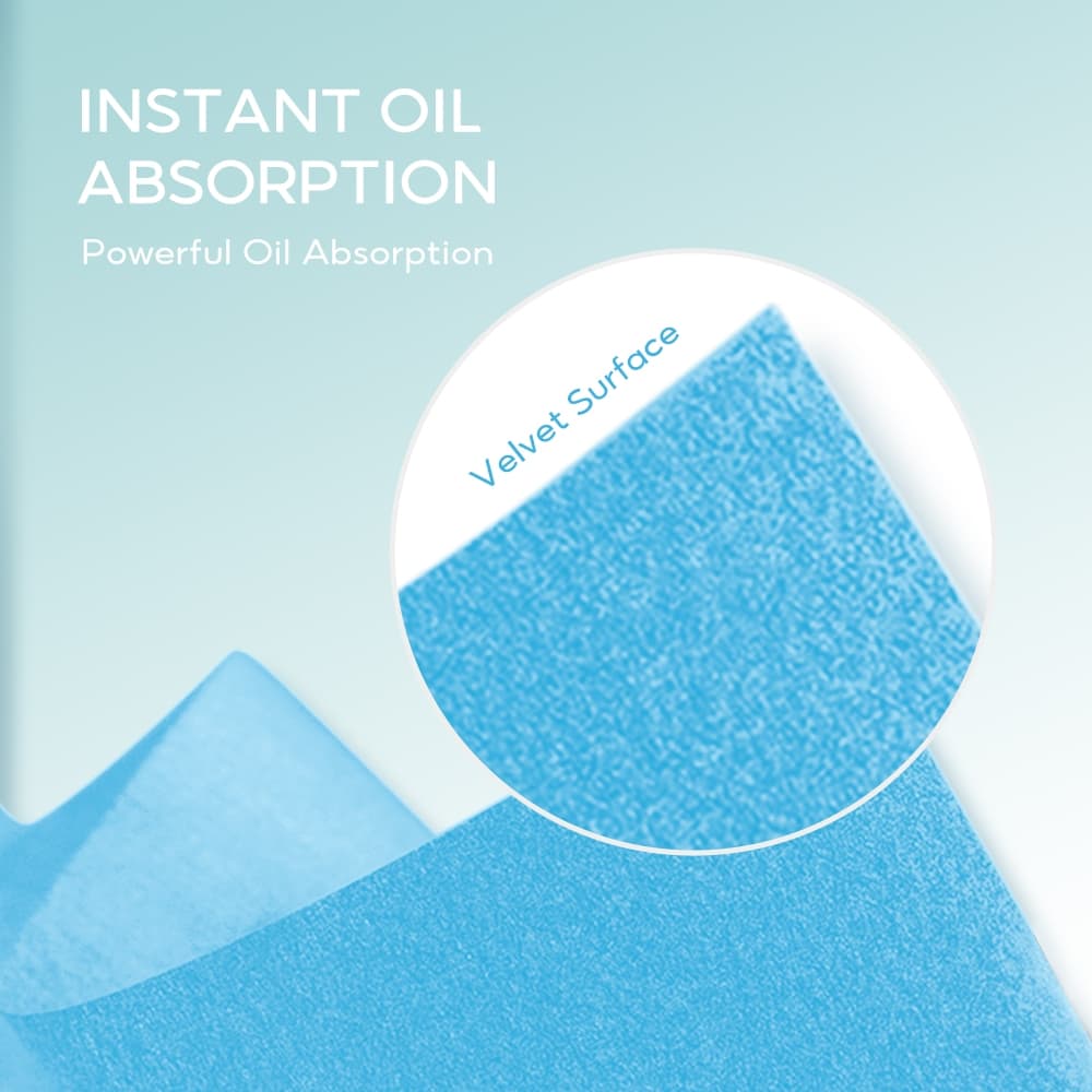 Oni Strong Oil Control Blotting Paper, Ultra-Absorbent Face for Shine-Free Skin, กระดาษซับมันแบบพกพา กระดาษซับมันไม่มีน้ รูปที่ 3