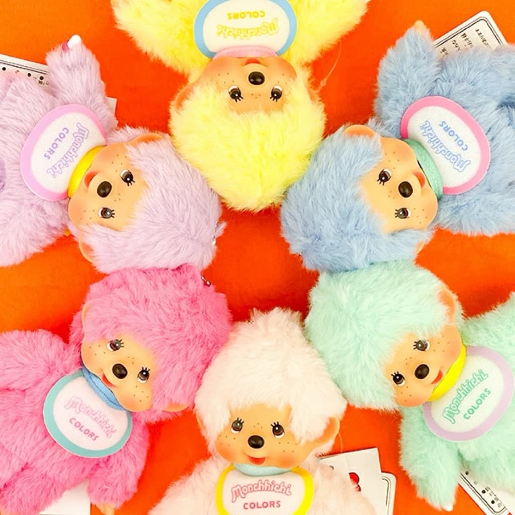 พวงกุญแจ Monchichi Monchhichi M, S, SS, Lม่อนชิ มอนชิชิ ม่อนชิชิ สินค้านำเข้าจากประเทศญี่ปุ่นแท้100% รูปที่ 3