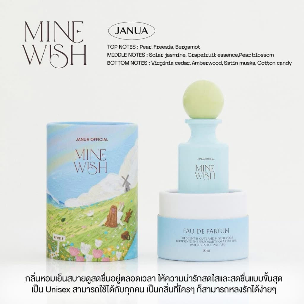New collection น้ำหอม JANUA กลิ่นใหม่ น้ำหอมแจนยัวร์ 30 ml รูปที่ 6