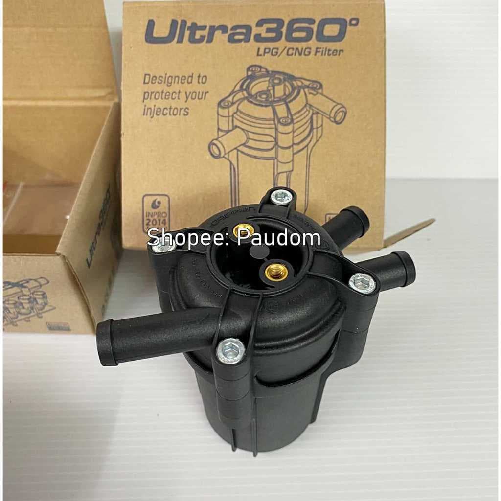 กรองหัวฉีด 360 องศา Ultra อัลตร้า / กรอง AC ไส้กรอง รถยนต์ ติดตั้งแก๊ส อะไหล่แก๊ส LPG รูปที่ 2