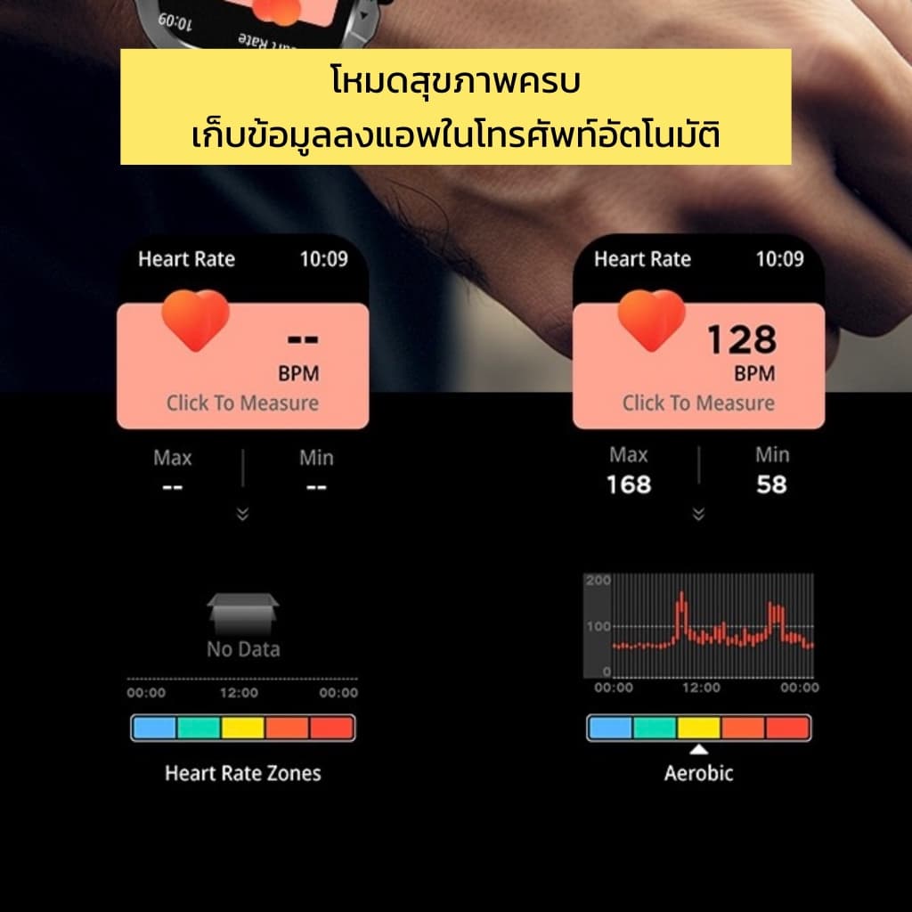 ULTRA 3 สมาร์ทวอทช์รุ่นใหม่ 2026 Smartwatch ตัวเรือนมี2สี สีดำ และ สีเงิน โทรเข้าออกได้ รูปที่ 6
