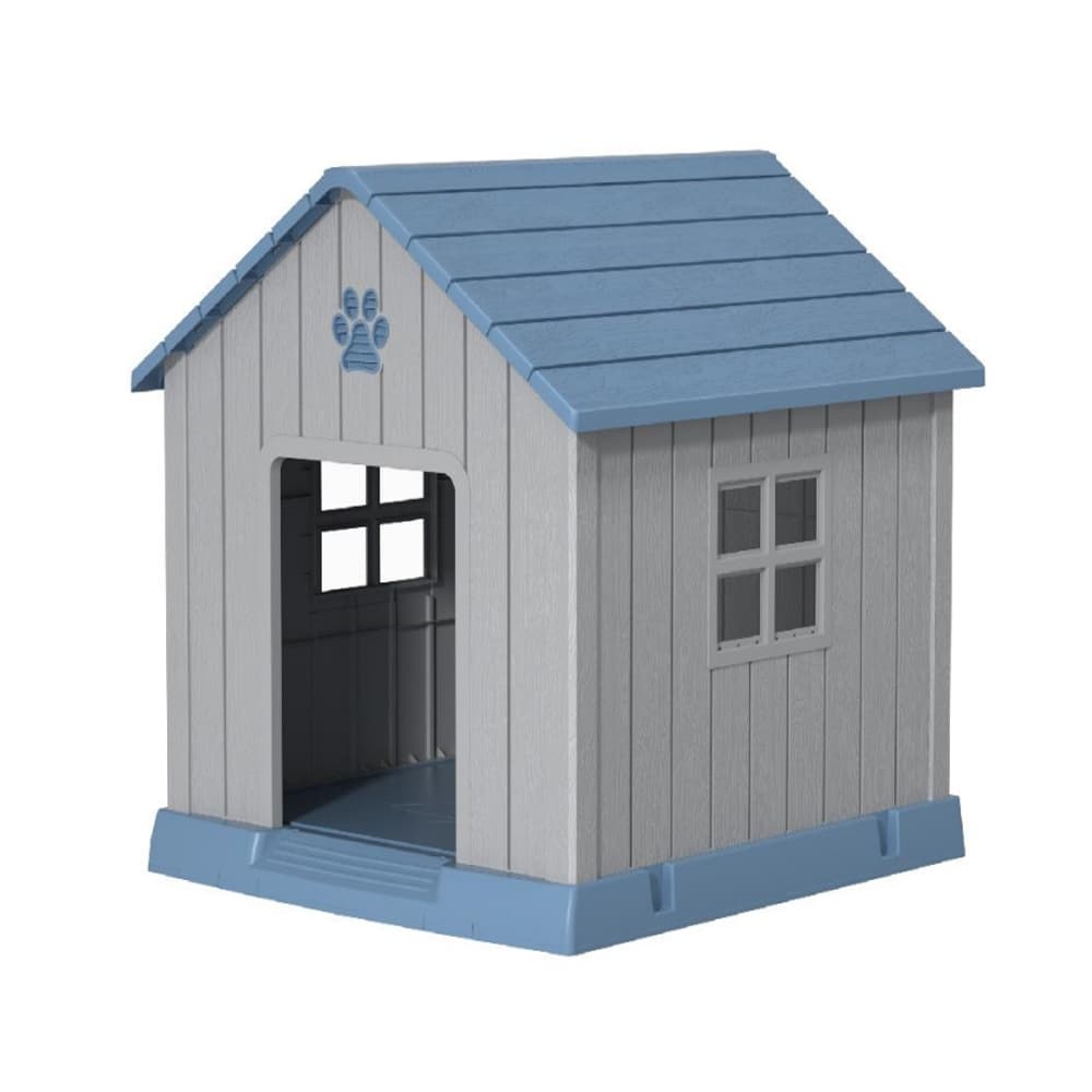 DPETT บ้านสัตว์เลี้ยง HOMEY HOUSE สีเทา-ฟ้า จัดส่งโดย HomePro รูปที่ 1
