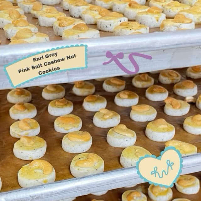 Earl Grey- Pink Salt Cashew Nut Cookies รูปที่ 3