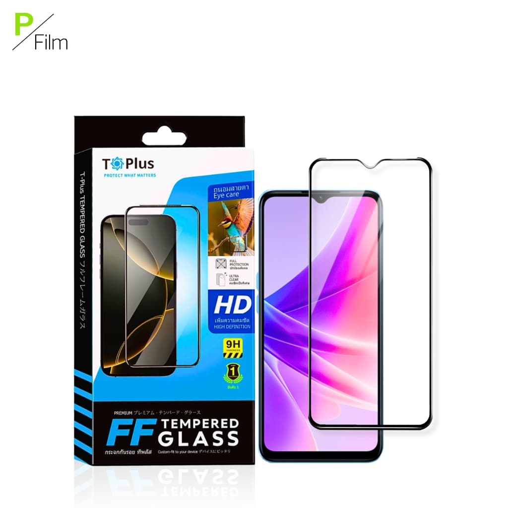 ฟิล์มกระจก เต็มจอใส oppo a3x | oppo a5 pro 5g | oppo a3 pro 5g | oppo a5 pro | oppo a5i รูปที่ 2
