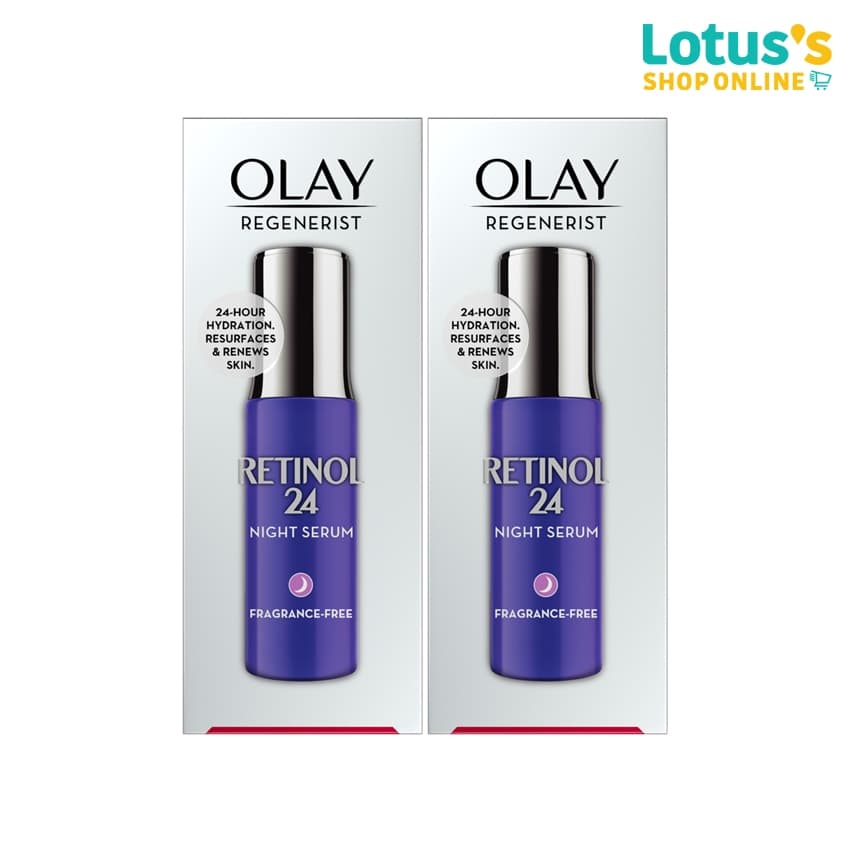 โอเลย์ เรตินอล 24 เซรั่ม กลางคืน ขนาด 30 มล.OLAY RETINOL 24 NIGHT SERUM 30 ML รูปที่ 2