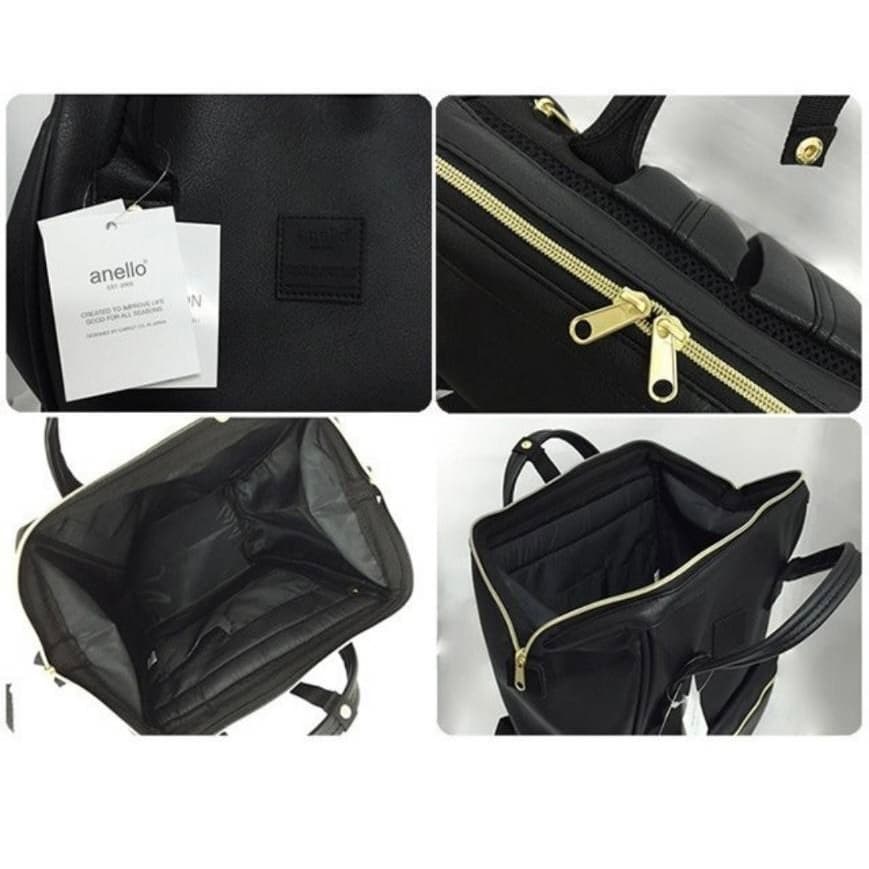 Anello PU Leather Backpack กระเป๋าเป้สะพายหลัง เป้หนังพียู รุ่น AT-B1211/AT-B1212 รูปที่ 7