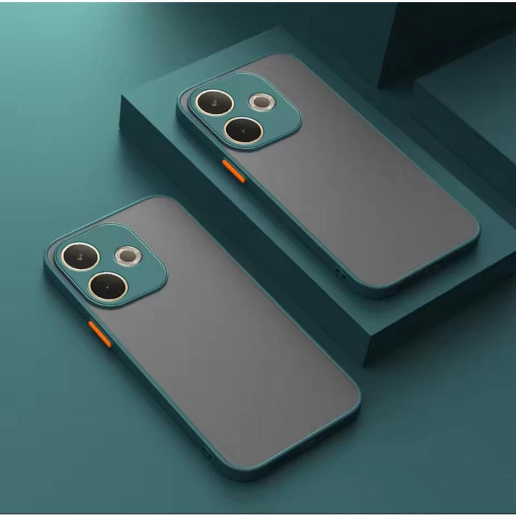 เคสขอบสีหลังด้าน สำหรับ Oppo A6Pro Reno14 Pro Reno14F A5I A5 A5x A5pro A3 A3X A79 Reno11F เคสกันกระแทก รูปที่ 2